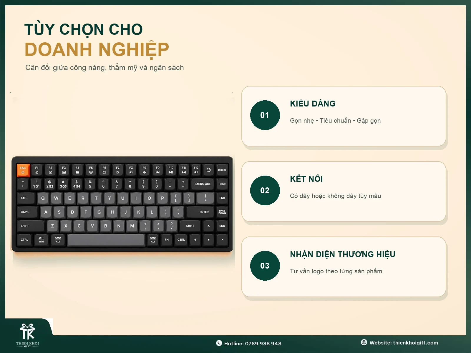 Tùy chọn cho doanh nghiệp