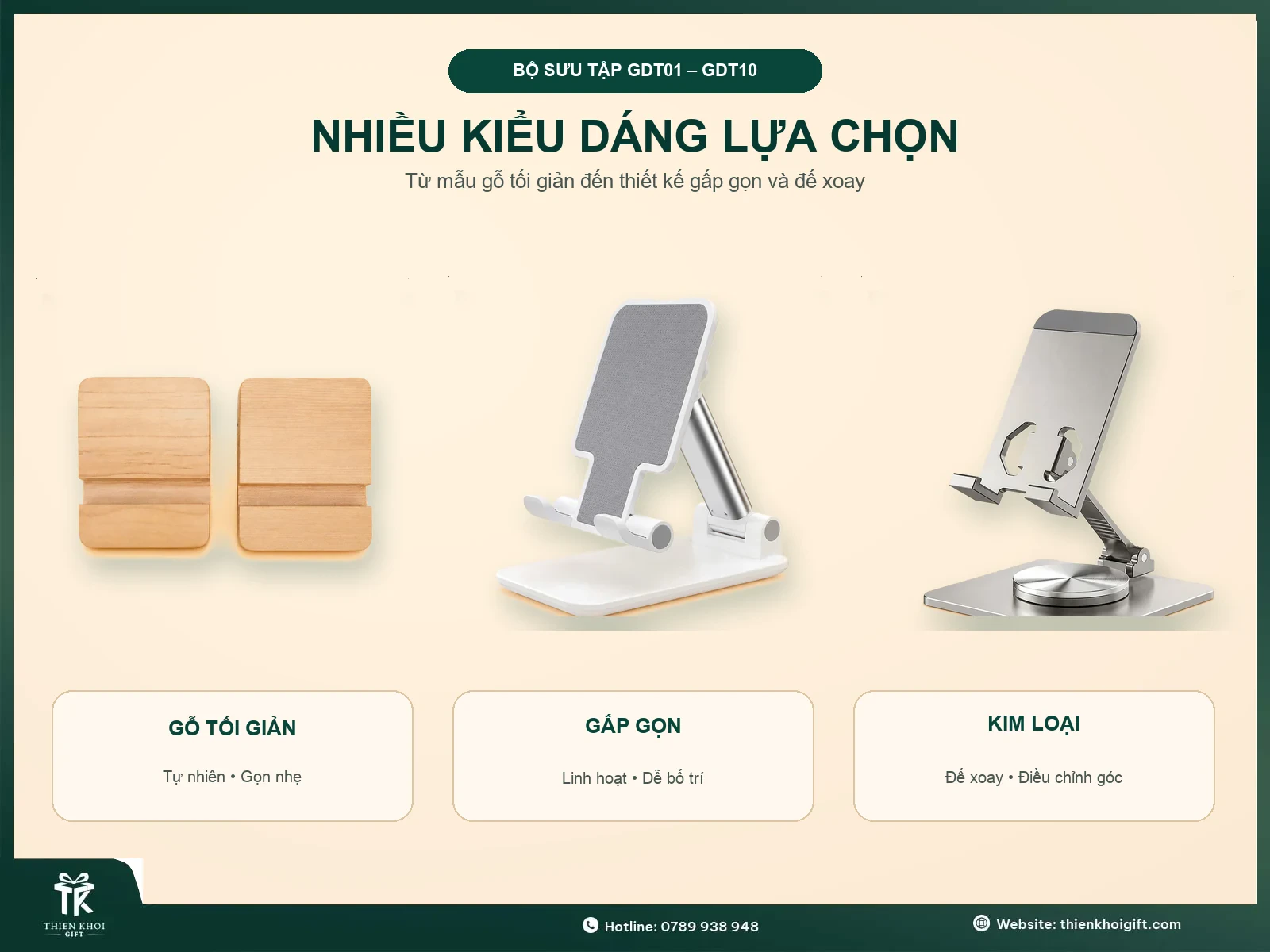 Giá Đỡ Điện Thoại - nhieu kieu dang gia do dien thoai
