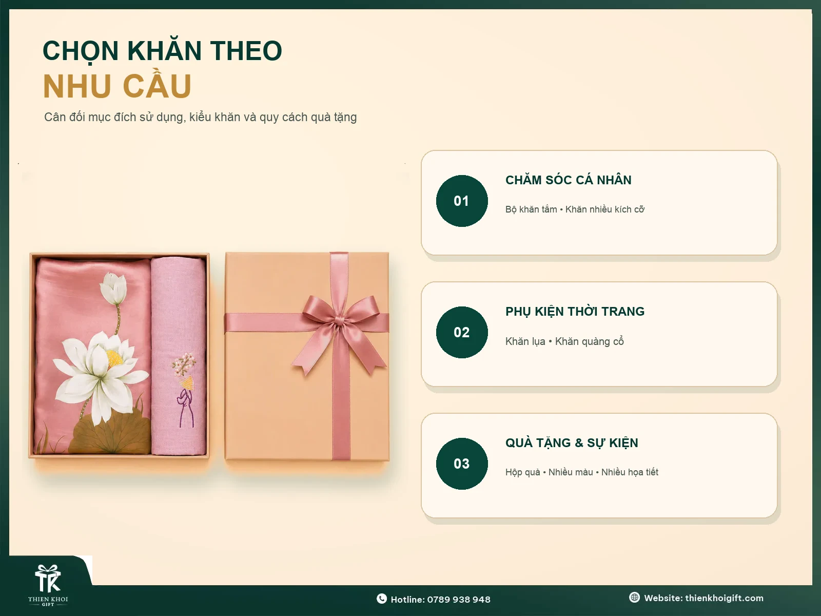 Khăn Cao Cấp Quà Tặng - chon khan cao cap theo nhu cau
