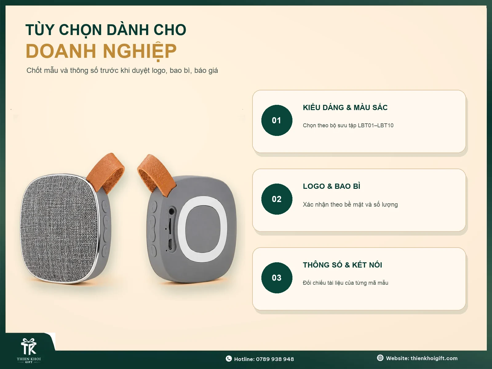 Loa Bluetooth Mini Cầm Tay - tuy chon loa bluetooth cho doanh nghiep