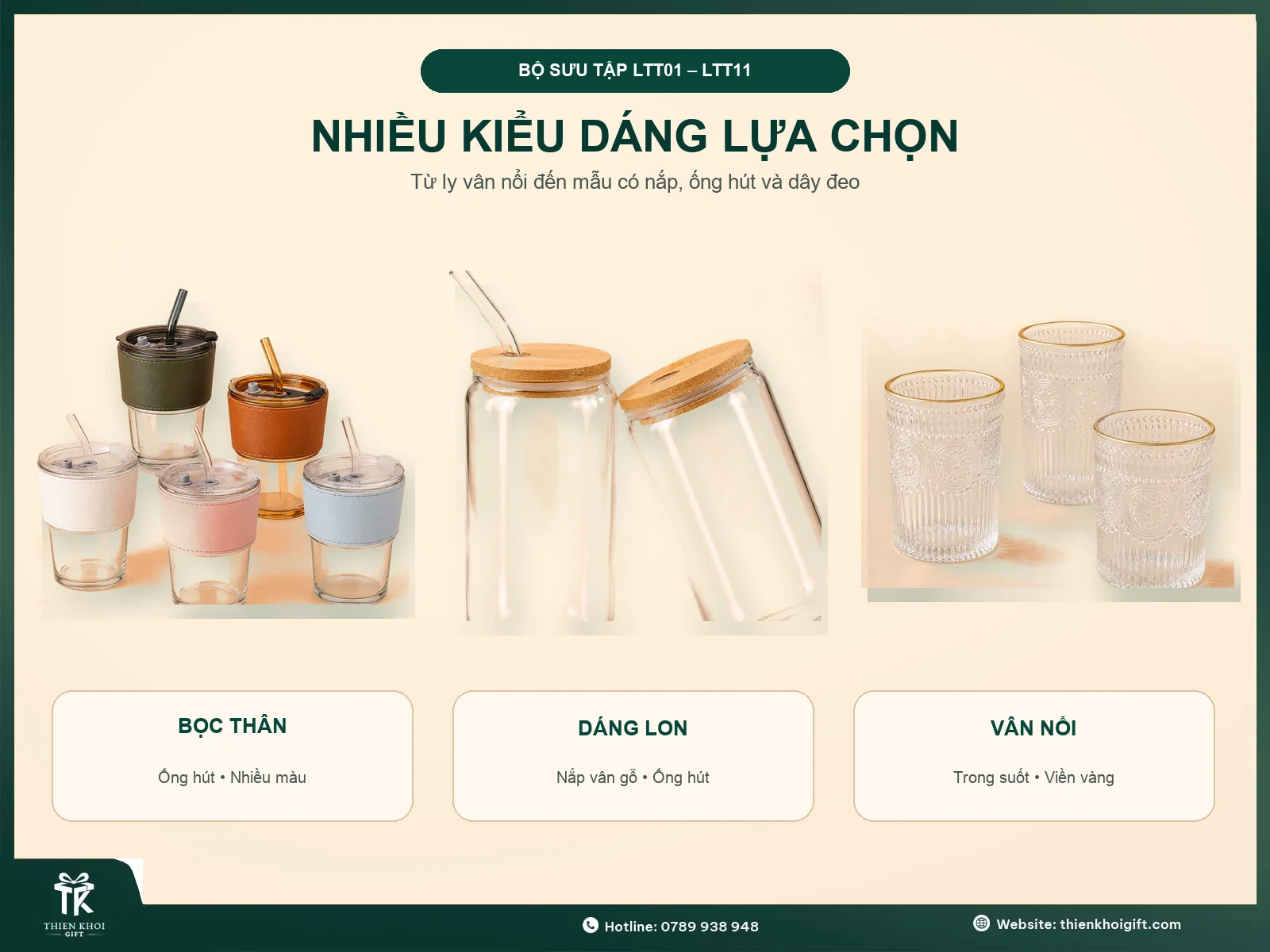 Ly Thủy Tinh In Logo - nhieu kieu dang ly thuy tinh