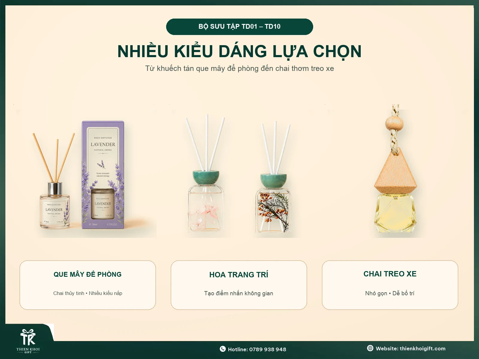 Tinh Dầu Thơm Phòng - nhieu kieu dang tinh dau thom