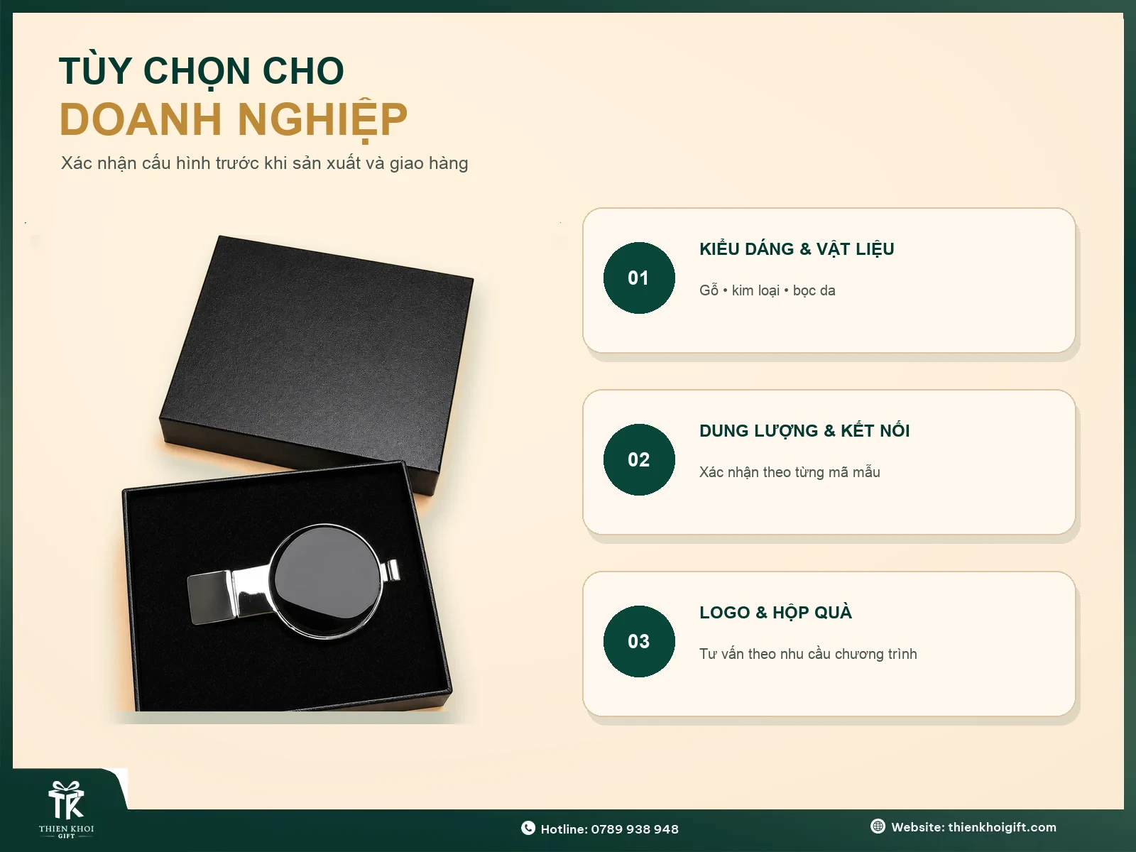 USB quà tặng - tuy chon usb cho doanh nghiep