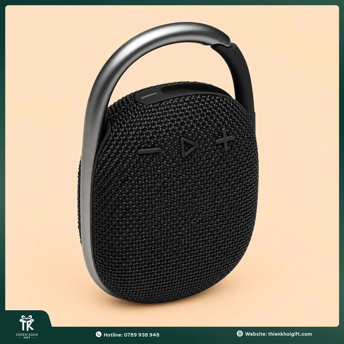 Loa Bluetooth xách tay màu đen