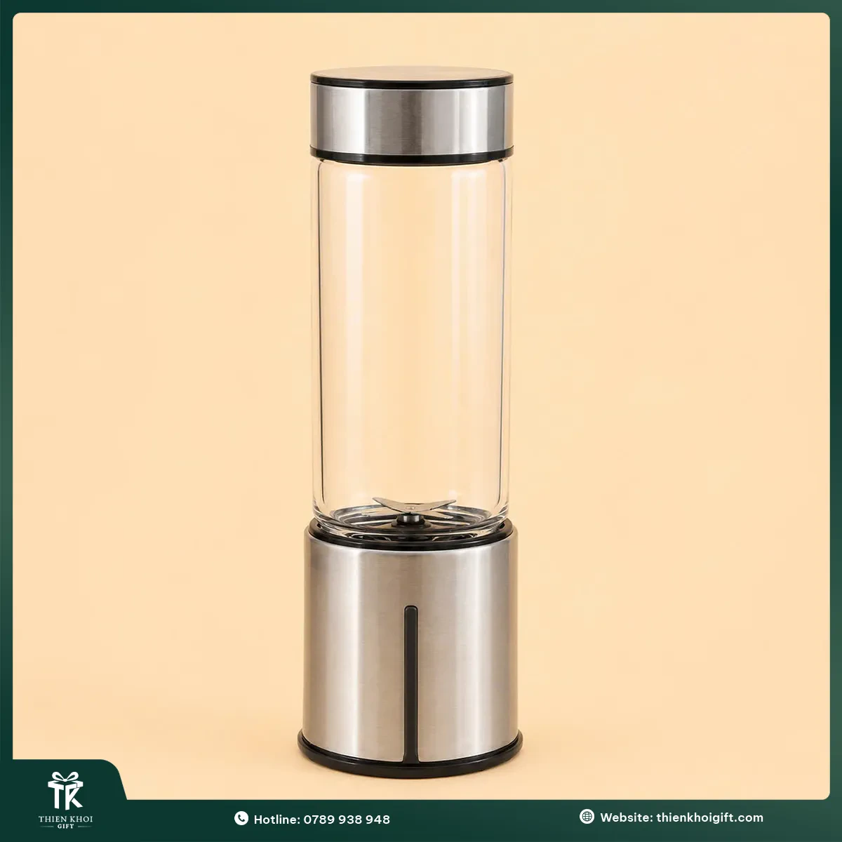 Máy xay sinh tố mini thân inox