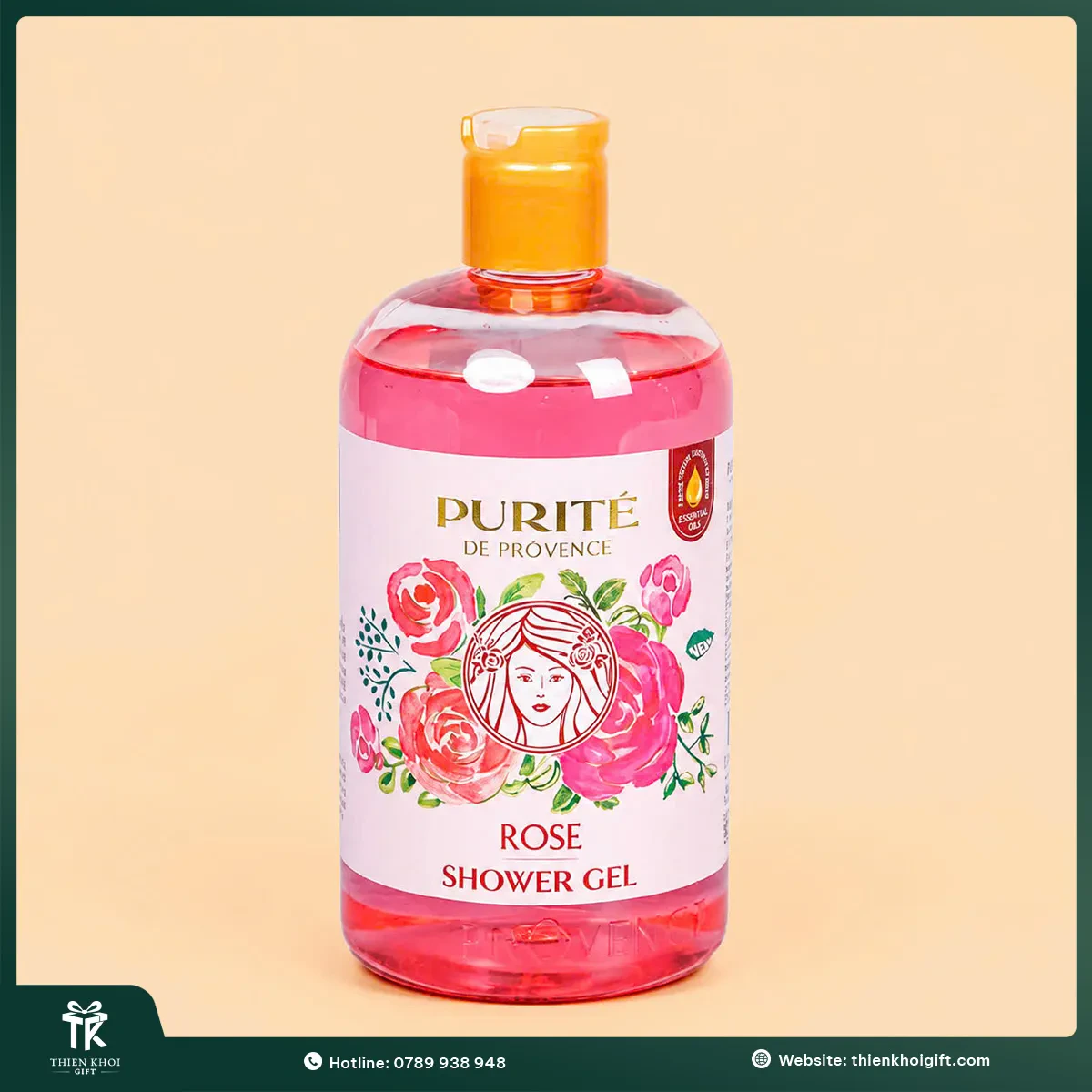 Sữa tắm hoa hồng Purité de Provence