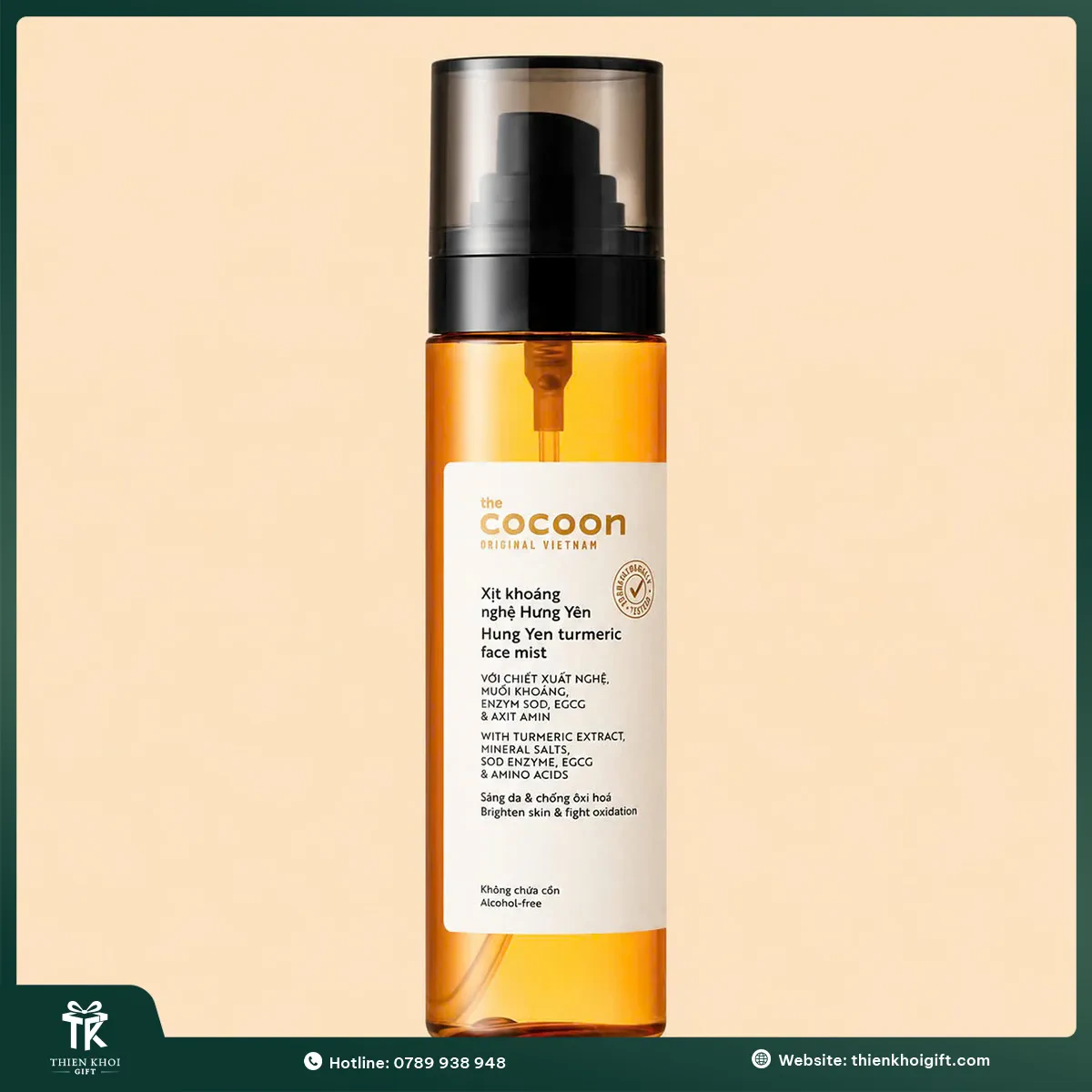 Xịt khoáng nghệ Hưng Yên Cocoon